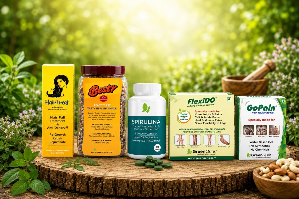 GreenQuris Complete Natural Product Range