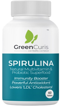 GreenQuris Spirulina Bottle